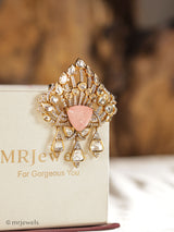 Noor Kundan Statement Brooch