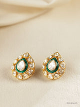 Ziya Teardrop Moissanite Studs