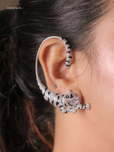 Panther Pavé Hoop EarCuffs
