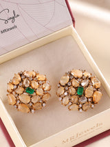 Zarina Stone Cluster Studs