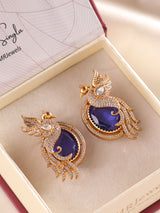 Mayura Gemstone Drop Earrings