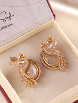 Mayura Gemstone Drop Earrings