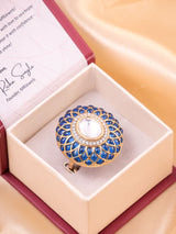 Statement Polki Ring Adjustable size