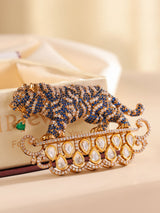 Tiger Royal Statement Brooch
