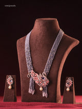 Royal Peacock Birdstone Necklace Set- Limited Pcs