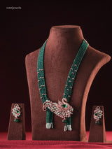 Royal Peacock Birdstone Necklace Set- Limited Pcs