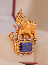 Averon Winged Lion Brooch