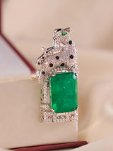 Zyron Panther Statement Brooch