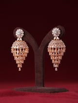 Nooraya Crystal Cascade Jhumki Earrings