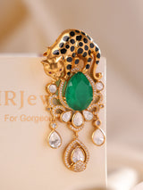 Panther Royale Gemstone Brooch
