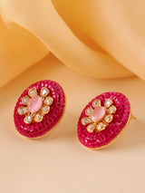 Rubies Statement Studs