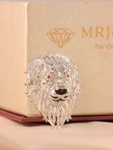 Lion Brooch