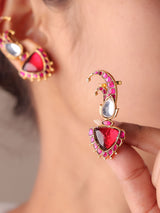 Noorie Ear Cuff (Ruby / Emerald Edition)