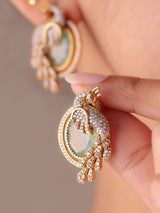 Mayura Gemstone Drop Earrings