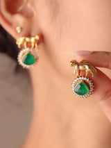 Panther Teardrop Earrings