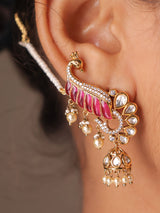 Royal Statement EarCuff with Jhumka