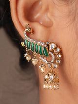 Royal Statement EarCuff with Jhumka