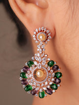 Pearl Beaded Danglers