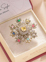 Aarini Royal Oversized Cocktail Ring