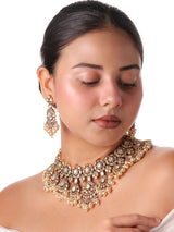 Shehzadi Polki Kundan Set