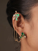 Aarika Floral Kundan EarCuff
