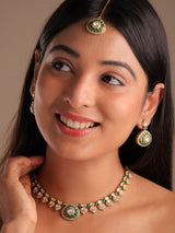 Aaranya Classic Kundan Choker Set