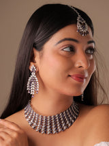 Ruhani  Cascade  Choker Set