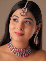 Ruhani  Cascade  Choker Set
