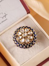 Navraina Heirloom Polki Cocktail Ring