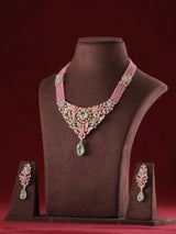 Verdant Rosé Flora luxury Necklace Set