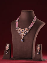 Verdant Rosé Flora luxury Necklace Set