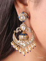 Noor-e-Afroz Meenakari Chand Jhumkas