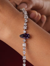 Vanya Solitaire Tennis Bracelet