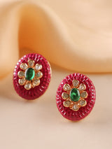 Rubies Statement Studs