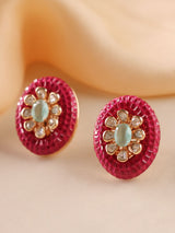 Rubies Statement Studs
