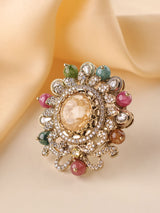Navrang Royale Polki Cocktail Ring