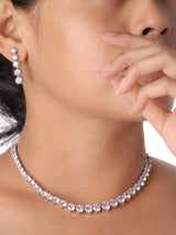 Eternal Spark Tennis Necklace Set