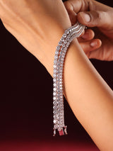 Aurelia Trio Solitaire Tennis Bracelet