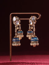 Royal Polki Double Jhumka