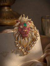 Majestic Lion Luxe Brooch