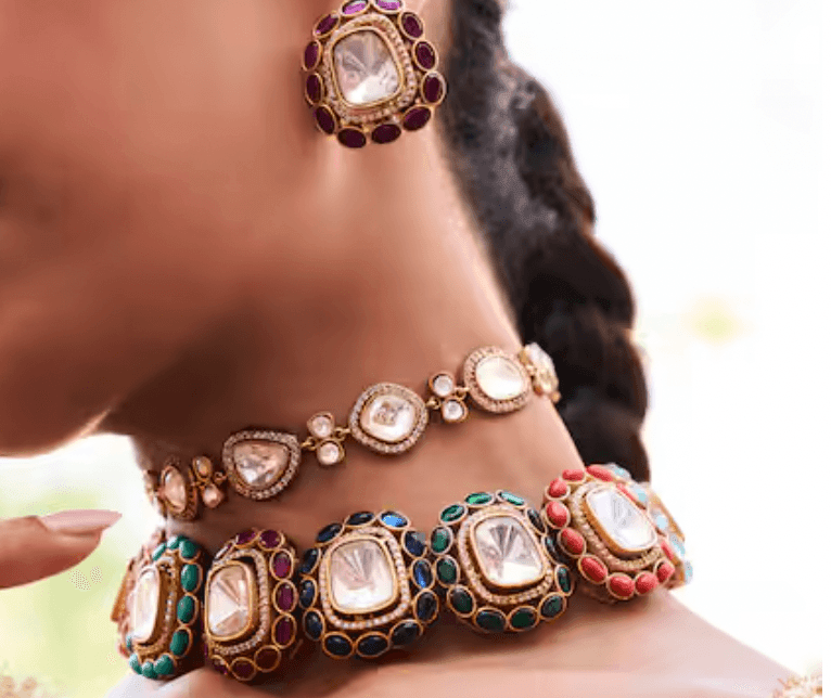 Sabyasachi Inspired Designer Choker with Earrings