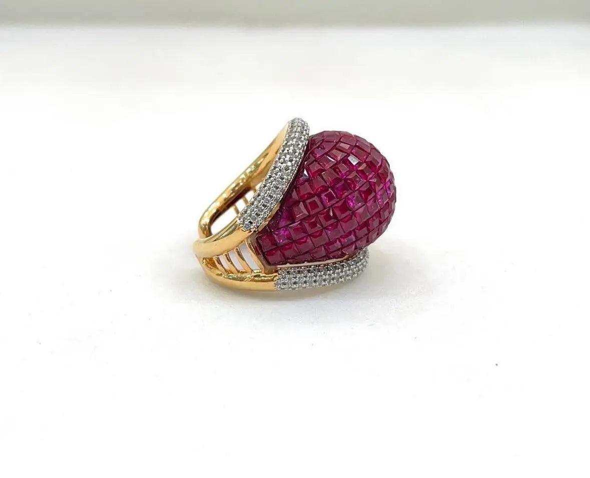 Gold plated ring - MR Jewels