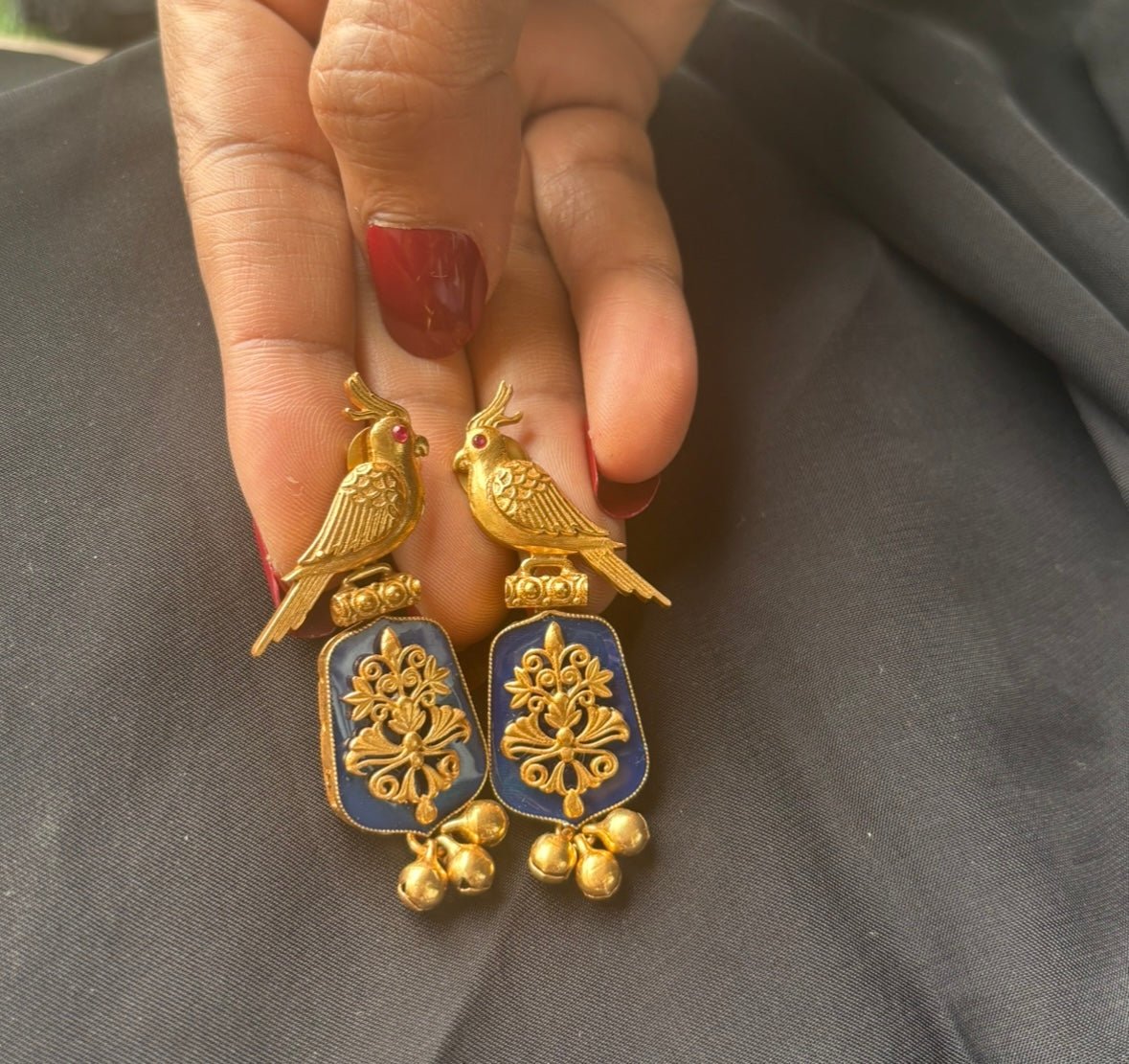 Aaliya Handcrafted Earrings - MR Jewels