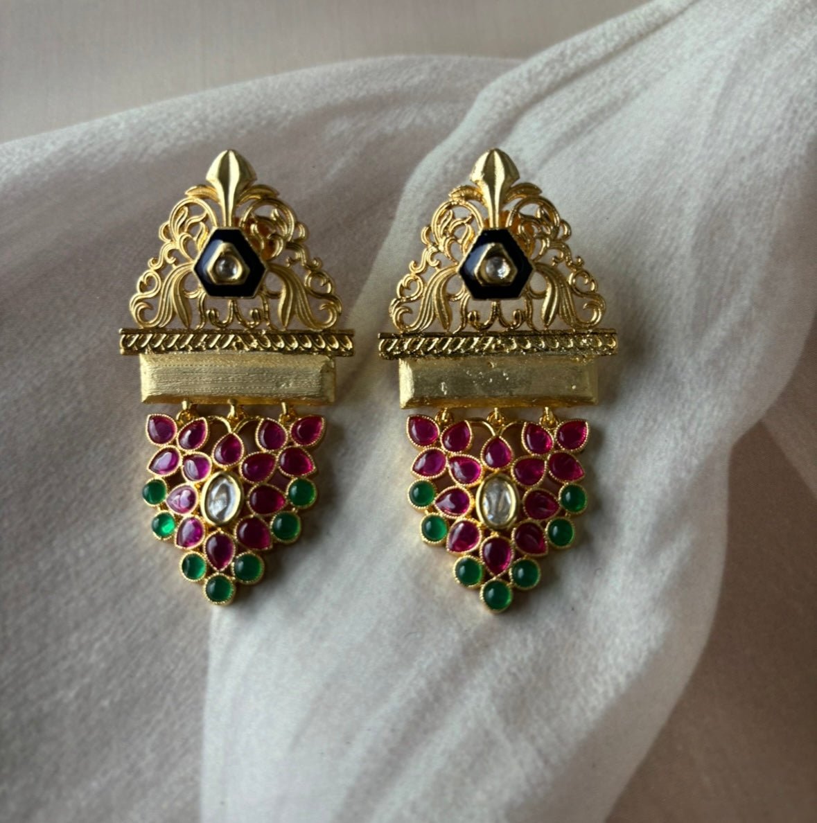 Amarpali Inspired Indo Western Earrings - MR Jewels