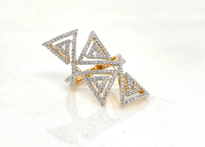 Cocktail Diamond Ring - MR Jewels