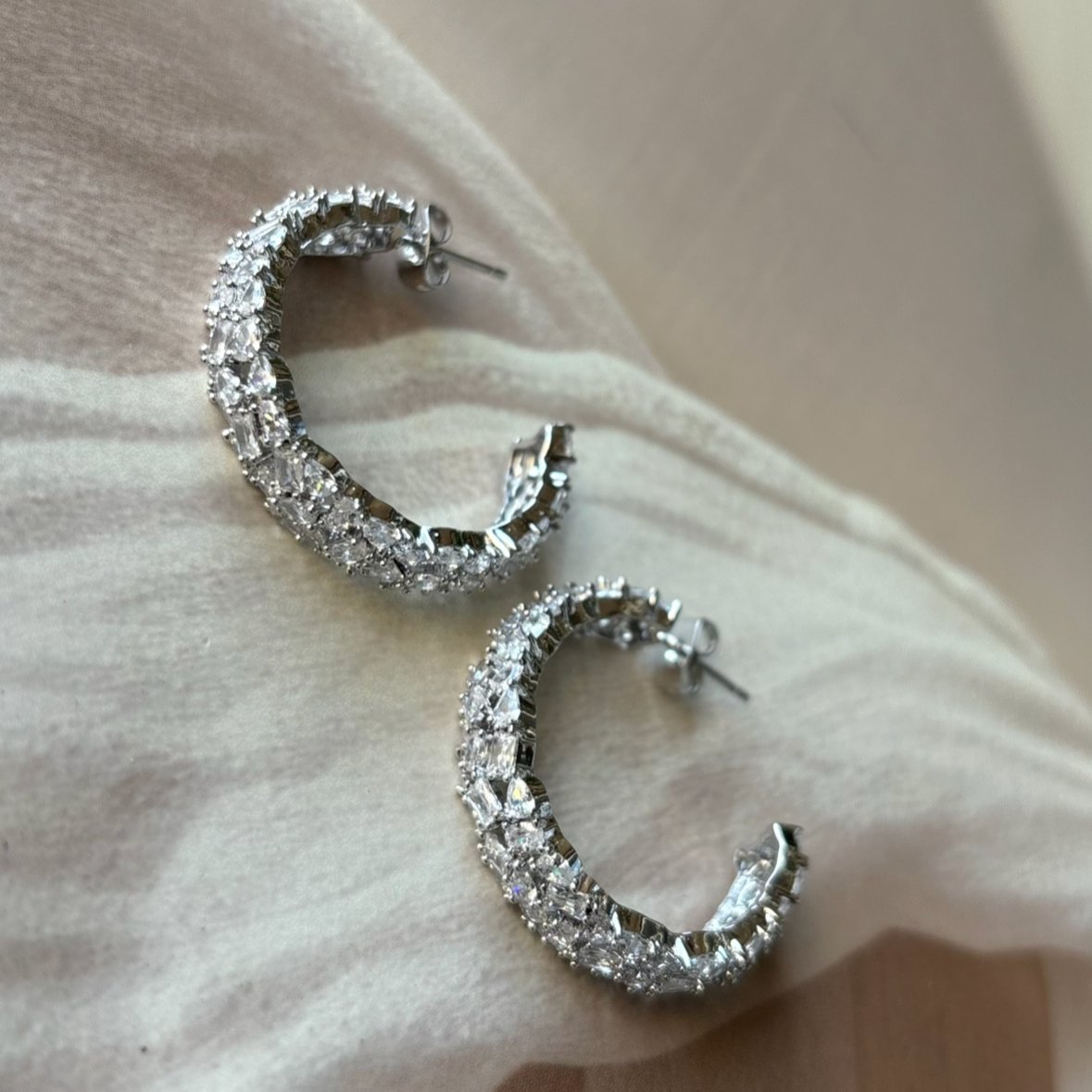 Cocktail hoops Earrings - MR Jewels