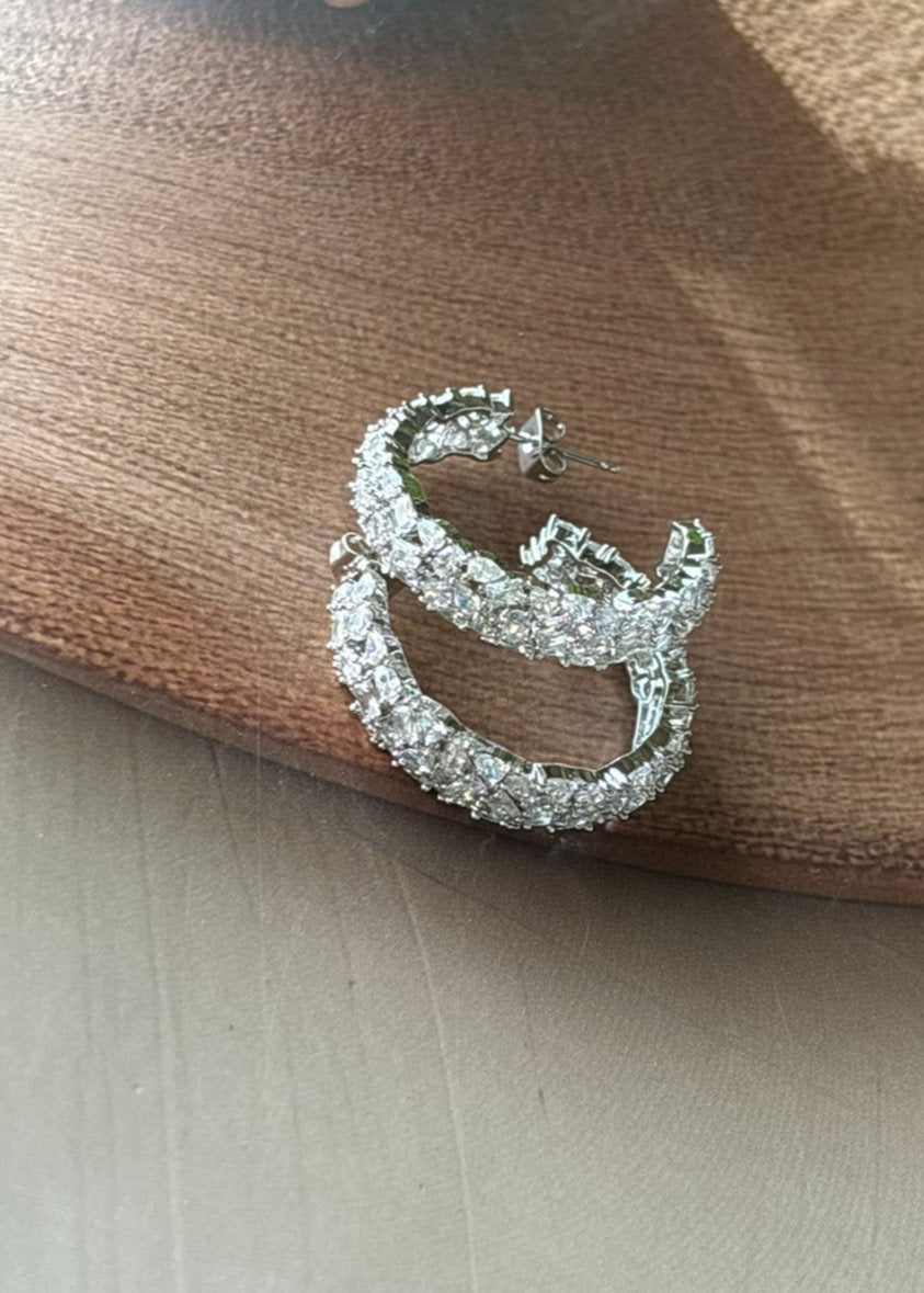 Cocktail hoops Earrings - MR Jewels