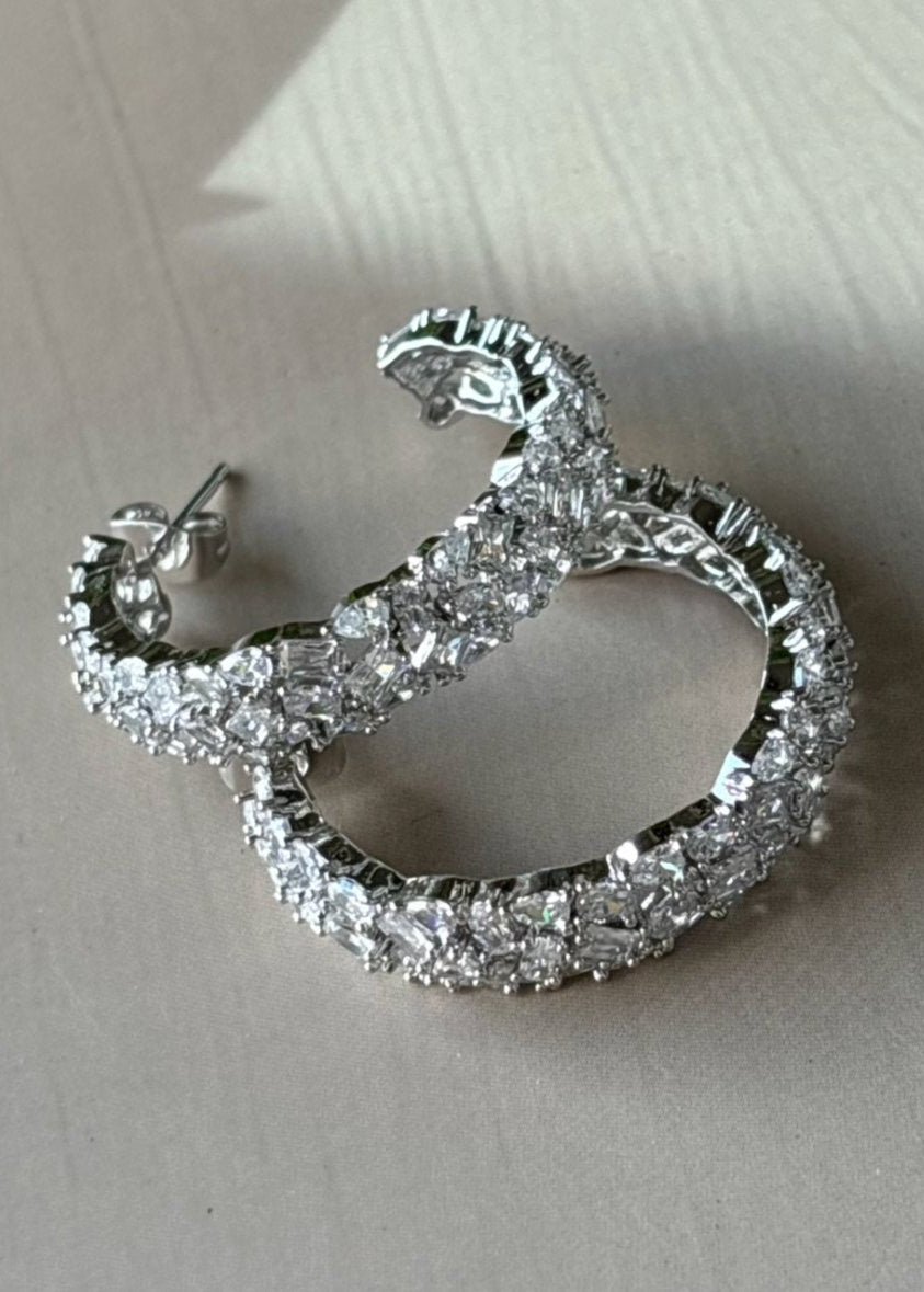 Cocktail hoops Earrings - MR Jewels