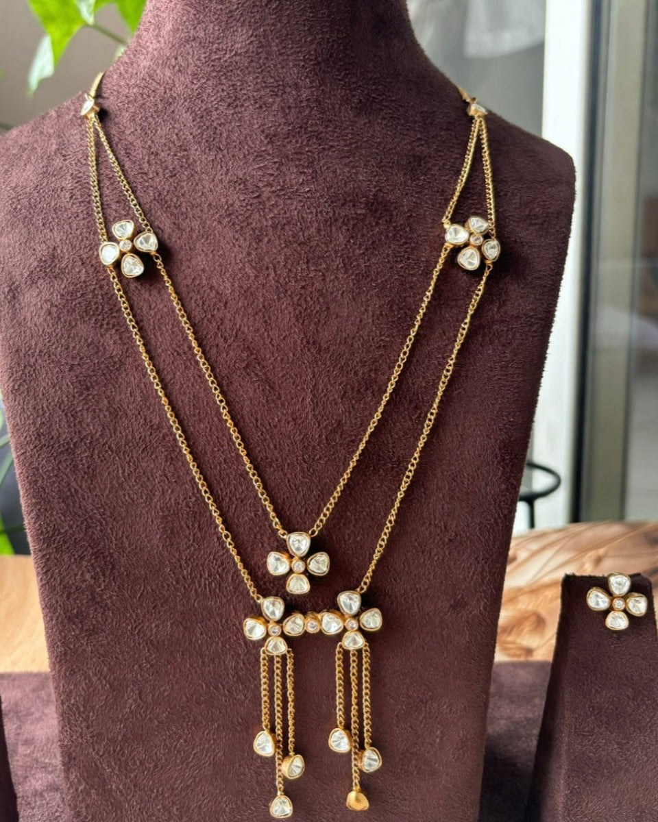 Double Layered Necklace Set - MR Jewels