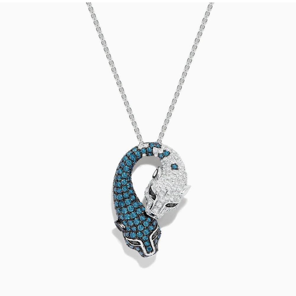 Duo Panther Swarvoski Pendant - MR Jewels